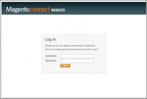 Magento Connect Manager